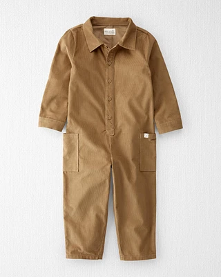 Toddler Organic Cotton Corduroy Jumpsuit