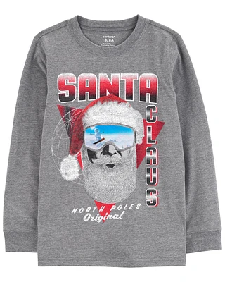 Kid Santa Clause Graphic Tee