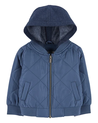 Baby Quilted Bomber Jacket