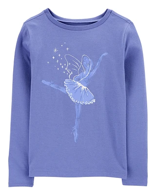 Kid Ballerina Long-Sleeve Graphic Tee