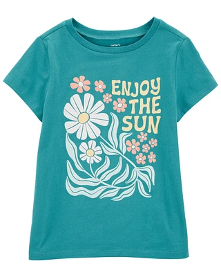 Kid Daisy Sun Graphic Tee