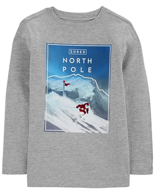 Kid The North Pole Long-Sleeve Graphic Tee