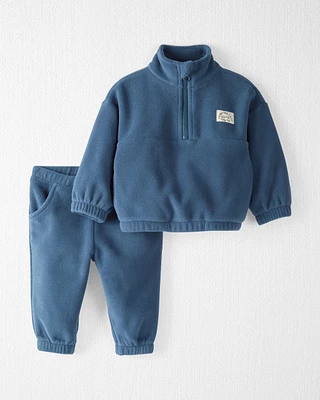 Baby Microfleece Set Made with Recycled Materials