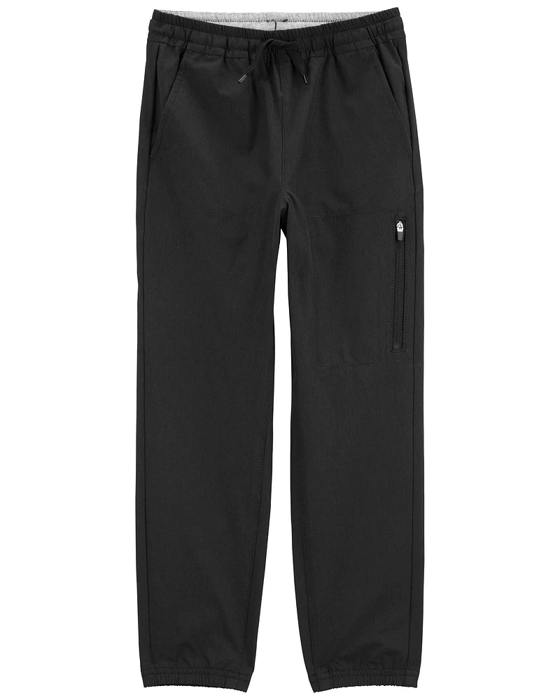 Kid Drawstring Active Stretch Joggers