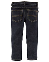 Kid Dark Wash Husky-Fit Skinny-Leg Jeans