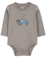 Baby Grandpa's Sidekick Long-Sleeve Bodysuit