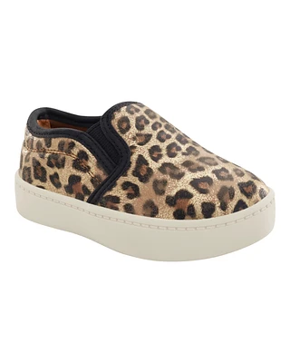 Toddler Leopard Slip-On Shoes