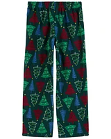 Kid 2-Piece Thermal Pajama Top & Fleece Pant Pajamas