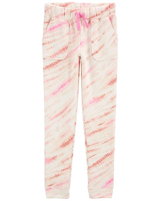 Kid Tie Dye Fleece Pants