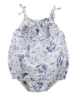 Baby Floral Bubble Romper