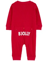 Baby B'Jolly Waffle Knit Jumpsuit