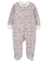 Baby 2-Pack 2-Way Zip Cotton Footie Sleep & Play Pajamas