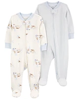 Baby -Pack 2-Way Zip Sleep & Plays