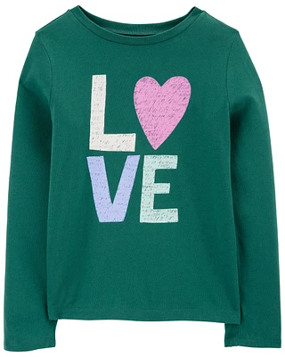 Kid Love Long-Sleeve Graphic Tee