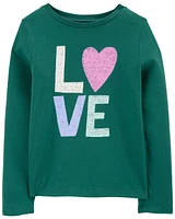 Kid Love Long-Sleeve Graphic Tee