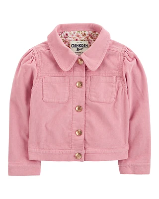 Toddler Button-Front Corduroy Jacket