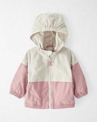 Baby Colorblock Windbreaker Made with Recycled Materials