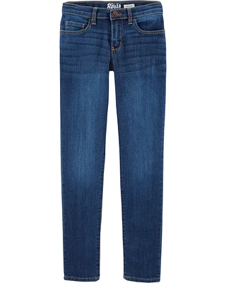 Kid Dark Wash Super Skinny-Leg Jeans