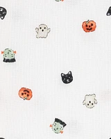 Kid 2-Piece Halloween Cotton Blend Pajamas