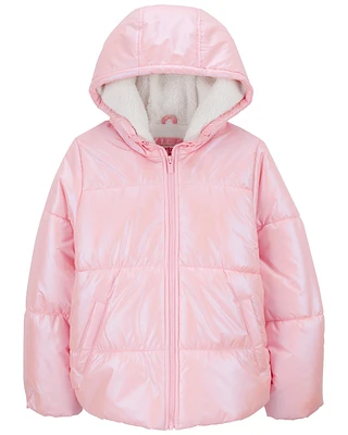 Kid Shiny Puffer Jacket