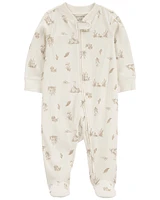 Baby Goose 2-Way Zip Thermal Sleep & Play Pajamas