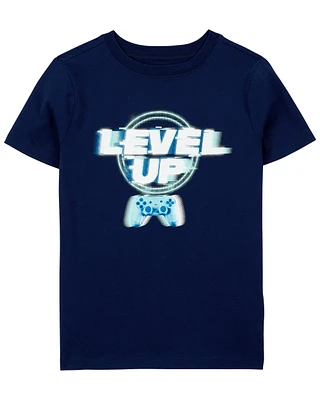 Kid Level Up Graphic Tee