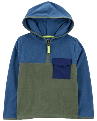 Kid Colorblock Fleece Pullover