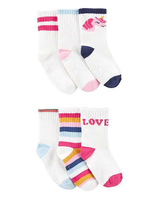 Toddler -Pack Crew Socks