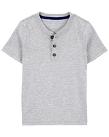 Baby Short-Sleeve Henley Tee