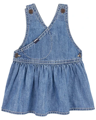 Baby Vintage Inspired Denim Jumper Dress