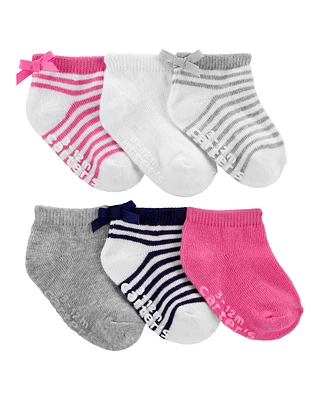 Baby 6-Pack Ankle Socks