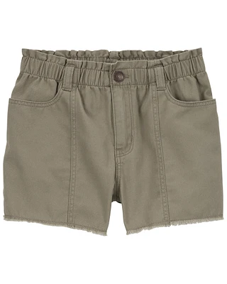 Kid PaperBag Twill Shorts