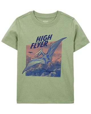 Toddler Flying Dinosaur Graphic Tee