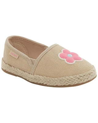 Toddler Floral Slip-On Shoes