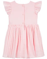 Toddler Flutter Pleated Dress