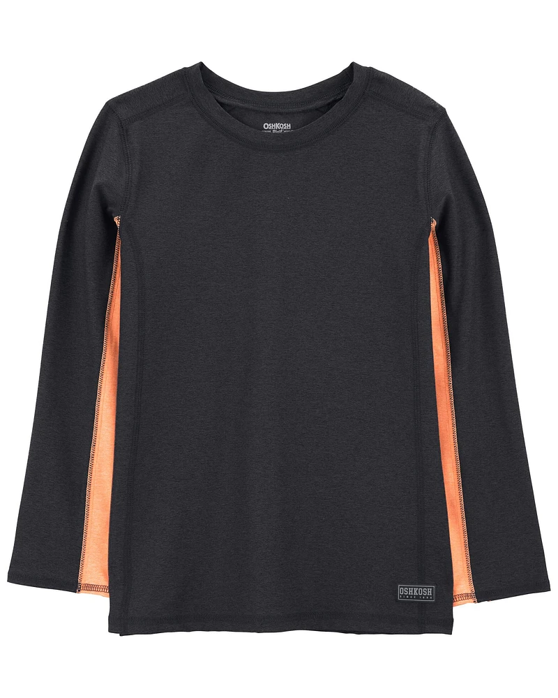 Kid Colorblock Long-Sleeve Tee