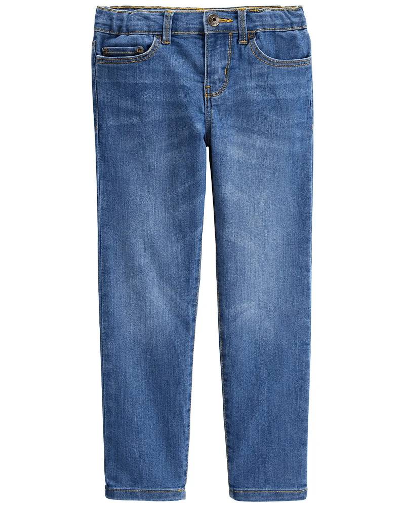 Kid Medium Blue Wash Super Skinny-Leg Jeans