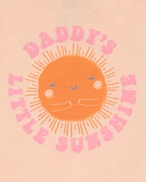 Baby 'Daddy's Little Sunshine' Sleeveless Bodysuit