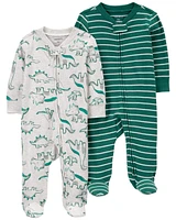 Baby -Pack 2-Way Zip Sleep & Plays