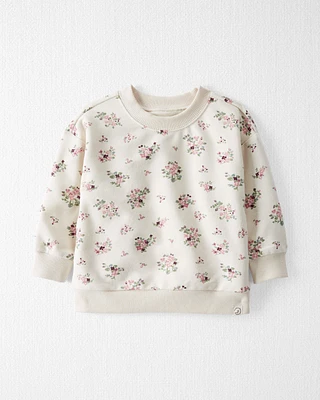 Baby Organic Cotton Pullover Wildberry Bouquet