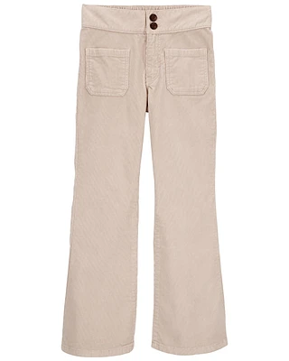 Kid Flared-Leg Corduroy Pants