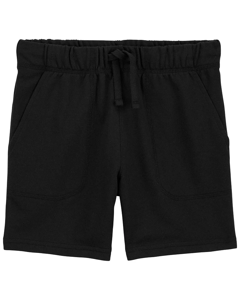 Kid Pull-On Cotton Shorts