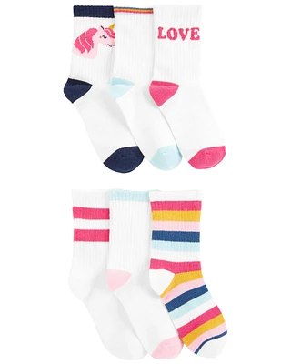 Kid 6-Pack Crew Socks