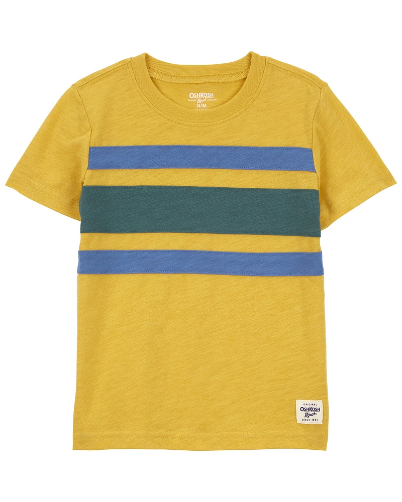 Toddler Striped Pieced Tee