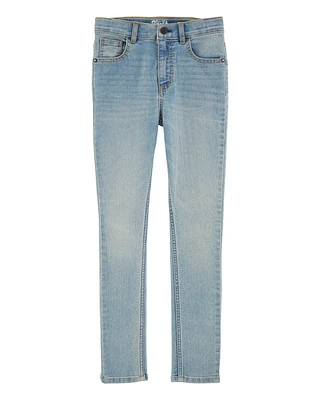 Kid Sun Faded Wash Skinny-Leg Jeans