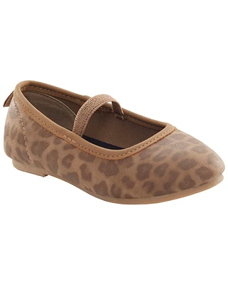 Toddler Leopard Ballet Flats