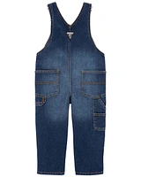 Toddler Stretch Denim Overalls