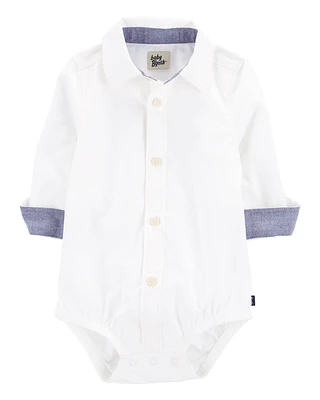 Baby Button-Front Bodysuit