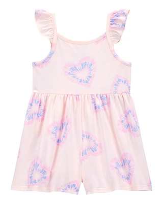 Toddler Heart Print Romper