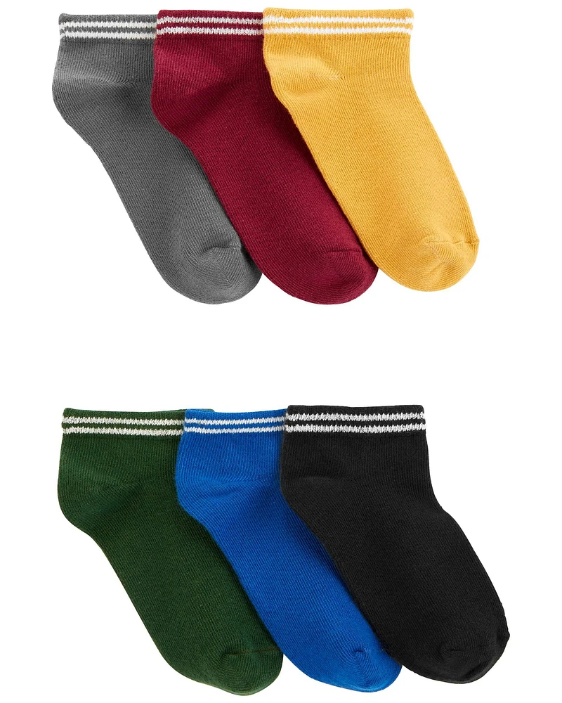 Kid 6-Pack No-Show Socks